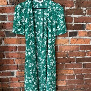 Rouje Paris Gabin, OG floral green, 34